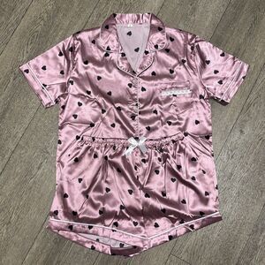 Pajama Set With Hearts (B503)